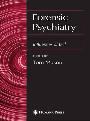 cover image of Forensic Psychiatry